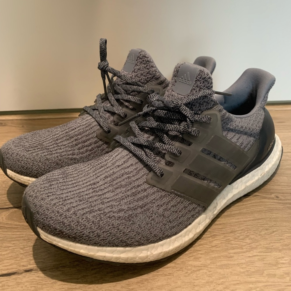 adidas ULTRABOOST 3.0 Mystery Grey / Size 11 / worn ~5x